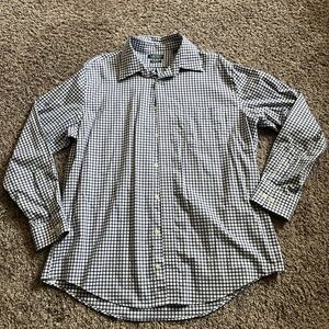 Lauren Ralph Lauren Men’s regular fit plaid gingham button down shirt size XL